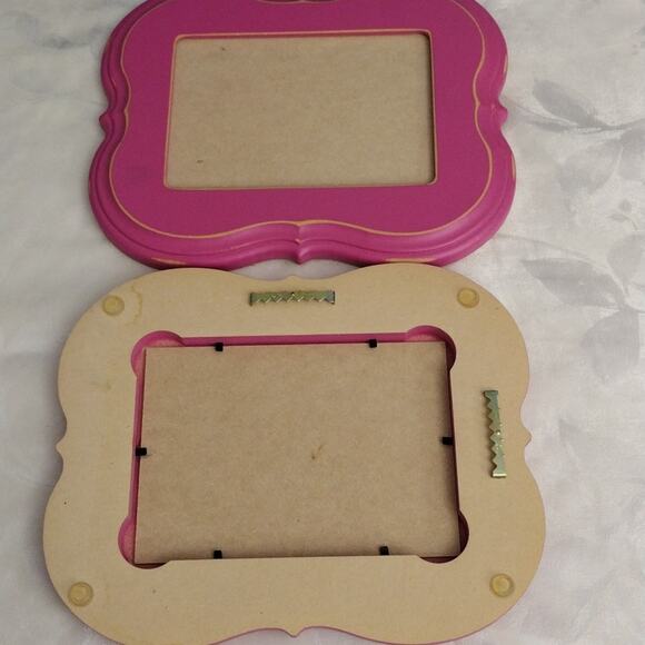 Pink Decorative Picture Frame Two 2 Barbie - Picture 2 of 4